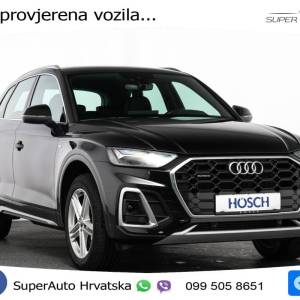 Audi Q5 50 TFSIe quattro S tronic 2xS line 299 KS, LED+ACC+ASIST+GR SJED+KAM+PDC