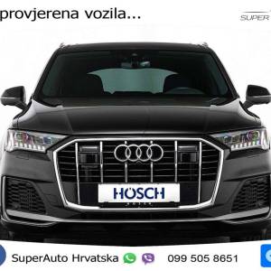 Audi Q7 55 TFSIe quattro Aut. S line 381 KS, ZRAČNI+ACC+MATRIX+GR SJED+360+PANO