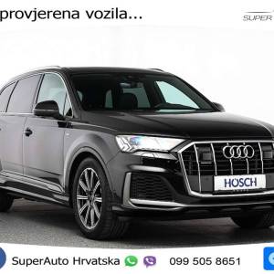 Audi Q7 55 TFSIe quattro Aut. S line 381 KS, ZRAČNI+ACC+MATRIX+GR SJED+360+PANO