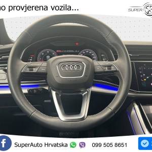 Audi Q8 45 TDI quattro Aut. 231 KS, ZRAČ+ACC+360°+GR SJED+KEY+VIRT+LANE