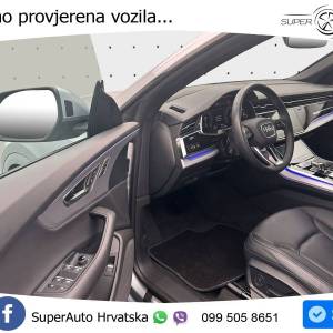 Audi Q8 45 TDI quattro Aut. 231 KS, ZRAČ+ACC+360°+GR SJED+KEY+VIRT+LANE