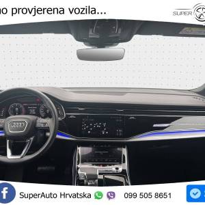 Audi Q8 45 TDI quattro Aut. 231 KS, ZRAČ+ACC+360°+GR SJED+KEY+VIRT+LANE