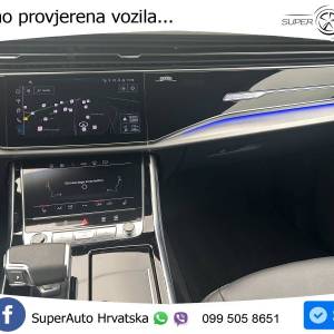 Audi Q8 45 TDI quattro Aut. 231 KS, ZRAČ+ACC+360°+GR SJED+KEY+VIRT+LANE
