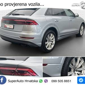 Audi Q8 45 TDI quattro Aut. 231 KS, ZRAČ+ACC+360°+GR SJED+KEY+VIRT+LANE