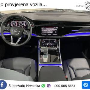 Audi Q8 45 TDI quattro Aut. S line 231 KS, ZRAČ+PANO+KAM+GR SJED+ACC+VIRT+LANE