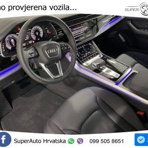 Audi Q8 45 TDI quattro Aut. S line 231 KS, ZRAČ+PANO+KAM+GR SJED+ACC+VIRT+LANE