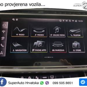 Audi Q8 45 TDI quattro Aut. S line 231 KS, ZRAČ+PANO+KAM+GR SJED+ACC+VIRT+LANE