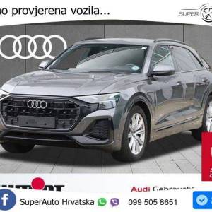 Audi Q8 45 TDI quattro Aut. 231 KS, ZRAČ+ACC+360°+GR SJED+KEY+VIRT