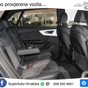 Audi Q8 45 TDI quattro Aut. S line 231 KS, ZRAČ+ACC+360°+GR SJED+KEY+VIRT+LANE