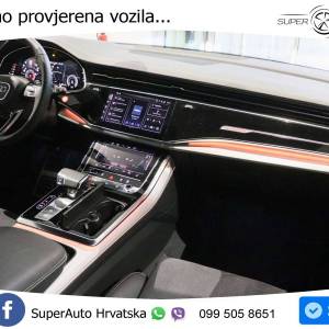 Audi Q8 45 TDI quattro Aut. S line 231 KS, ZRAČ+ACC+360°+GR SJED+KEY+VIRT+LANE