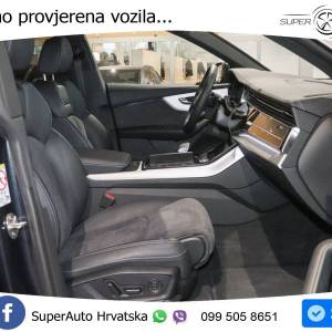 Audi Q8 45 TDI quattro Aut. S line 231 KS, ZRAČ+ACC+360°+GR SJED+KEY+VIRT+LANE