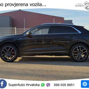 Audi Q8 50 TDI quattro Aut. S line 286 KS, REG 03/26 ZRAČNI+ACC+GR SJED+360+LED
