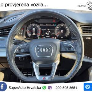 Audi Q8 50 TDI quattro Aut. S line 286 KS, REG 03/26 ZRAČNI+ACC+GR SJED+360+LED