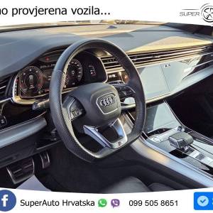 Audi Q8 50 TDI quattro Aut. S line 286 KS, REG 03/26 ZRAČNI+ACC+GR SJED+360+LED
