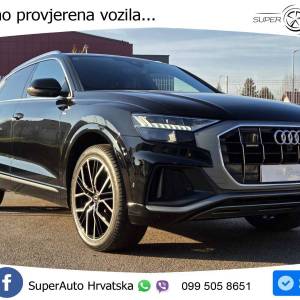 Audi Q8 50 TDI quattro Aut. S line 286 KS, REG 03/26 ZRAČNI+ACC+GR SJED+360+LED