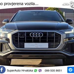 Audi Q8 50 TDI quattro Aut. S line 286 KS, REG 03/26 ZRAČNI+ACC+GR SJED+360+LED