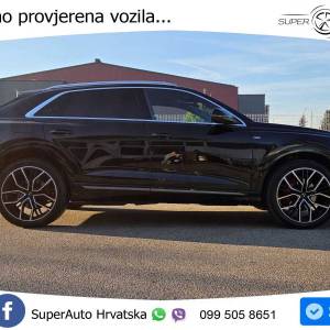 Audi Q8 50 TDI quattro Aut. S line 286 KS, REG 03/26 ZRAČNI+ACC+GR SJED+360+LED