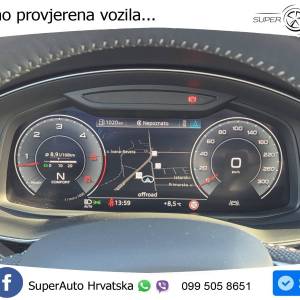 Audi Q8 50 TDI quattro Aut. S line 286 KS, REG 03/26 ZRAČNI+ACC+GR SJED+360+LED