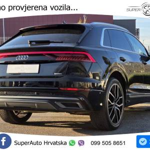 Audi Q8 50 TDI quattro Aut. S line 286 KS, REG 03/26 ZRAČNI+ACC+GR SJED+360+LED