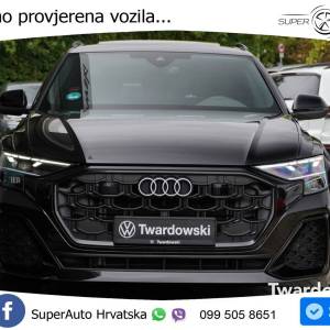 Audi Q8 50 TDI quattro Aut. S line 286 KS, ZRAČ+PANO+KAM+GR SJED+ACC+VIRT+LANE