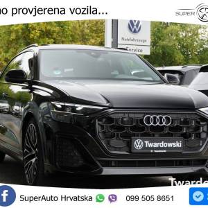 Audi Q8 50 TDI quattro Aut. S line 286 KS, ZRAČ+PANO+KAM+GR SJED+ACC+VIRT+LANE