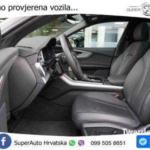 Audi Q8 50 TDI quattro Aut. S line 286 KS, ZRAČ+PANO+KAM+GR SJED+ACC+VIRT+LANE