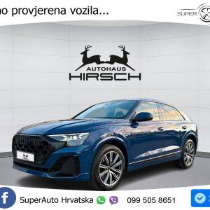 Audi Q8 50 TDI quattro Aut. S line 286 KS, ZRAČ+ACC+360°+GR SJED+KEY+VIRT+LANE
