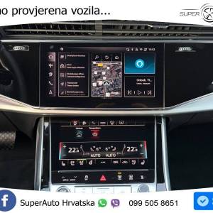 Audi Q8 50 TDI quattro Aut. S line 286 KS, ZRAČ+ACC+360°+GR SJED+KEY+VIRT+LANE