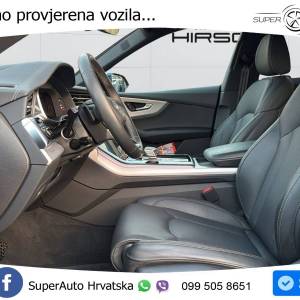 Audi Q8 50 TDI quattro Aut. S line 286 KS, ZRAČ+ACC+360°+GR SJED+KEY+VIRT+LANE