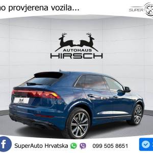 Audi Q8 50 TDI quattro Aut. S line 286 KS, ZRAČ+ACC+360°+GR SJED+KEY+VIRT+LANE