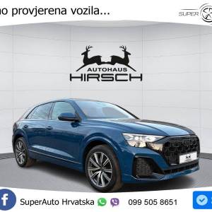 Audi Q8 50 TDI quattro Aut. S line 286 KS, ZRAČ+ACC+360°+GR SJED+KEY+VIRT+LANE