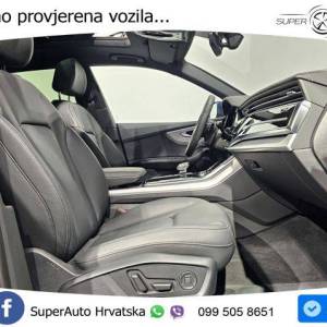 Audi Q8 50 TDI quattro Aut. S line 286 KS, ZRAČ+PANO+360°+GR SJED+KEY+VIRT+LANE