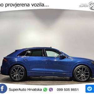 Audi Q8 50 TDI quattro Aut. S line 286 KS, ZRAČ+PANO+360°+GR SJED+KEY+VIRT+LANE