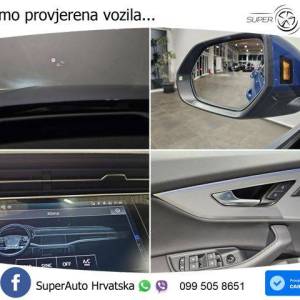Audi Q8 50 TDI quattro Aut. S line 286 KS, ZRAČ+PANO+360°+GR SJED+KEY+VIRT+LANE