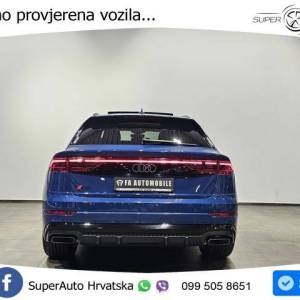 Audi Q8 50 TDI quattro Aut. S line 286 KS, ZRAČ+PANO+360°+GR SJED+KEY+VIRT+LANE