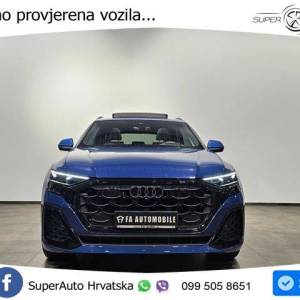 Audi Q8 50 TDI quattro Aut. S line 286 KS, ZRAČ+PANO+360°+GR SJED+KEY+VIRT+LANE