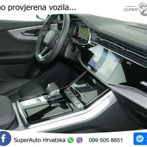 Audi Q8 50 TDI quattro Aut. S line 286 KS, ZRAČ+PANO+KAM+GR SJED+KEY+VIRT+LANE