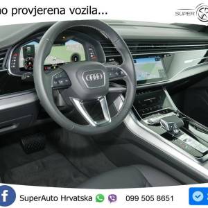 Audi Q8 50 TDI quattro Aut. S line 286 KS, ZRAČ+PANO+KAM+GR SJED+KEY+VIRT+LANE