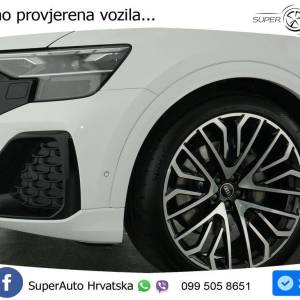 Audi Q8 50 TDI quattro Aut. S line 286 KS, ZRAČ+PANO+KAM+GR SJED+KEY+VIRT+LANE