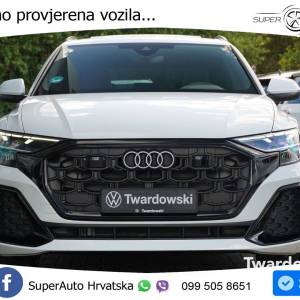 Audi Q8 50 TDI quattro Aut. S line 286 KS, ZRAČ+PANO+KAM+GR SJED+KEY+VIRT+LANE