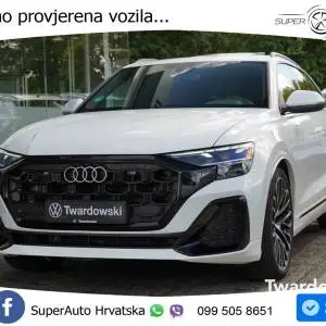 Audi Q8 50 TDI quattro Aut. S line 286 KS, ZRAČ+PANO+KAM+GR SJED+KEY+VIRT+LANE