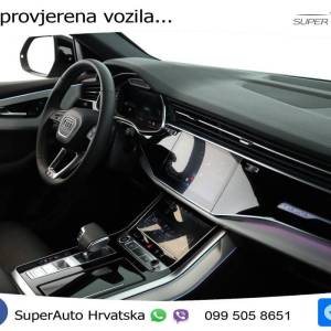 Audi Q8 50 TDI quattro Aut. S line, ZRAČ+PANO+KAM+GR SJED+ACC+KEY+LANE