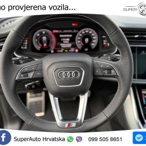 Audi Q8 50 TDI quattro Aut. S line 286 KS, ZRAČ+PANO+360°+GR SJED+ACC+KEY+VIRT