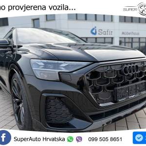 Audi Q8 50 TDI quattro Aut. S line 286 KS, ZRAČ+PANO+360°+GR SJED+ACC+KEY+VIRT