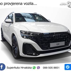 Audi Q8 50 TDI quattro Aut. S line 286 KS, ZRAČ+PANO+360+GR SJED+ACC+KEY+VIRT