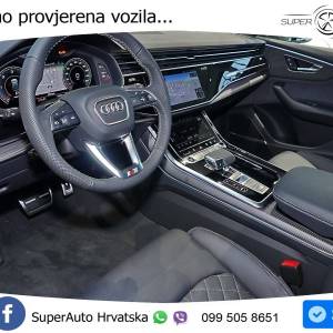 Audi Q8 50 TDI quattro Aut. S line 286 KS, ZRAČ+PANO+360+GR SJED+ACC+KEY+VIRT