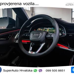 Audi Q8 50 TDI quattro Aut. S line 286 KS, ZRAČ+PANO+360°+GR SJED+ACC+KEY+VIRT