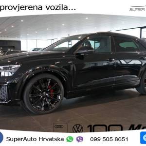 Audi Q8 50 TDI quattro Aut. S line 286 KS, ZRAČ+PANO+360°+GR SJED+ACC+KEY+VIRT