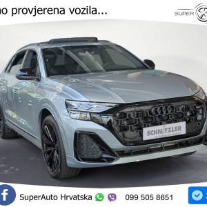 Audi Q8 50 TDI quattro Aut. S line 286 KS, ACC+PANO+360°+GR SJED+KEY+VIRT+LANE