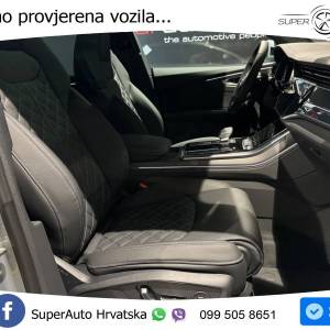 Audi Q8 50 TDI quattro Aut. 286 KS, ZRAČ+PANO+360°+GR SJED+ACC+KEY+VIRT+LANE